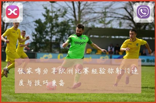 张家鸣分享欧洲比赛经验称射门速度与技巧兼备