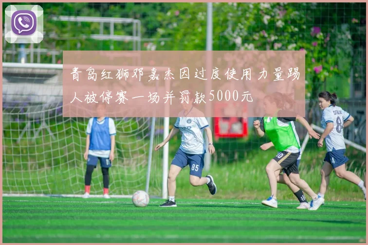 青岛红狮邓嘉杰因过度使用力量踢人被停赛一场并罚款5000元